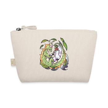 Drache & Fuchs Japan Art - Bio-Täschchen - Natur - Vorne