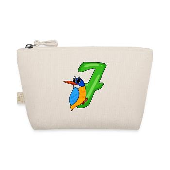 Motif Oiseau 7ème Anniversaire - 7 ans - Trousse biologique - nature - Devant