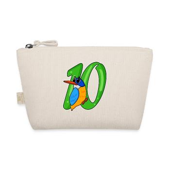 10ème anniversaire motif martin-pêcheur - dix ans - Trousse biologique - nature - Devant