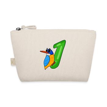 1er anniversaire motif martin-pêcheur - un an - Trousse biologique - nature - Devant
