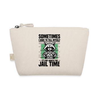 Je dois me dire que ça ne vaut pas la peine d’aller en prison - Trousse biologique - nature - Devant