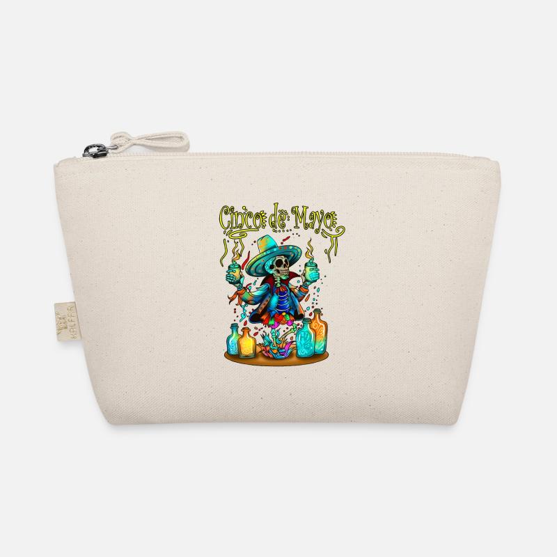 Skeleton Chef Cingo de Mayo Potion Witch Shirt Organic Pouch