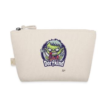 Naughty Zombie Village Kid - Organic Pouch - nature - Front