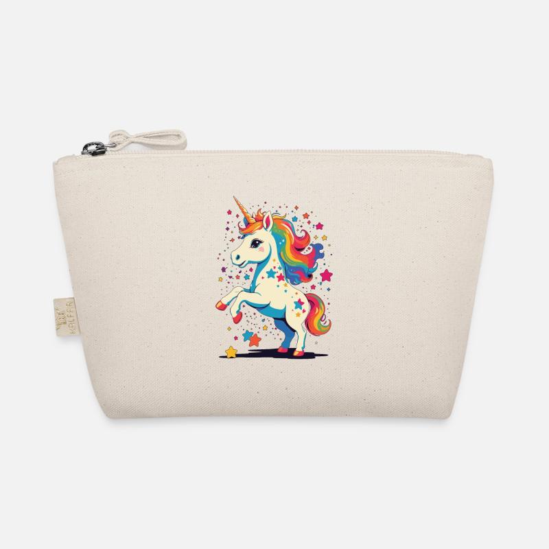 Lustige Einhörner Süßes Einhorn Einhorn Mädchen Bio-Täschchen