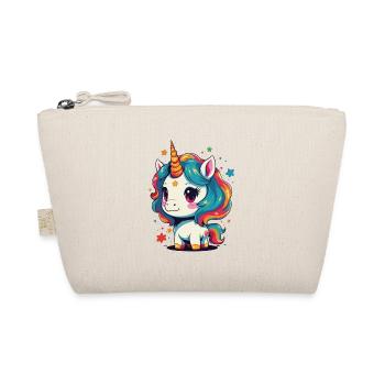 Amoureux de la licorne Design Licornes drôles - Trousse biologique - nature - Devant