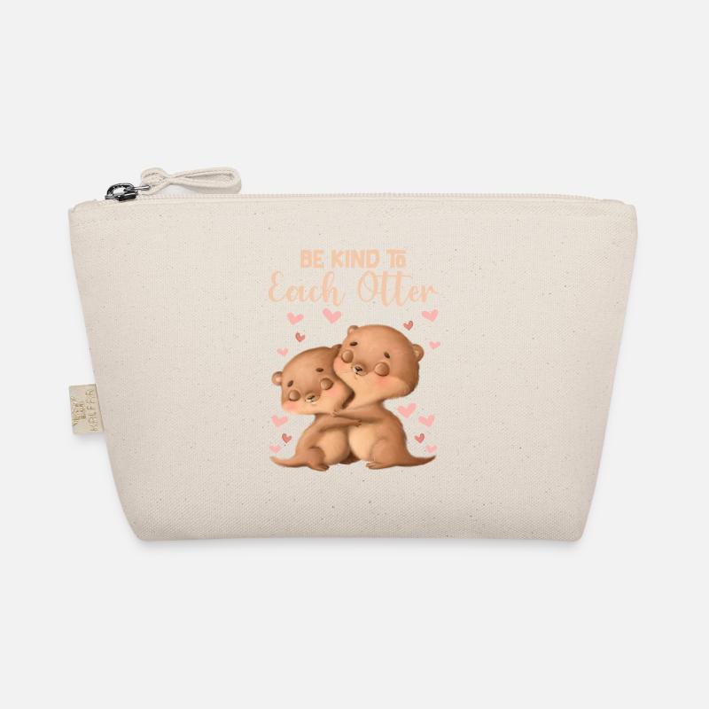 Otter Fan Be Kind To Each Otter Organic Pouch