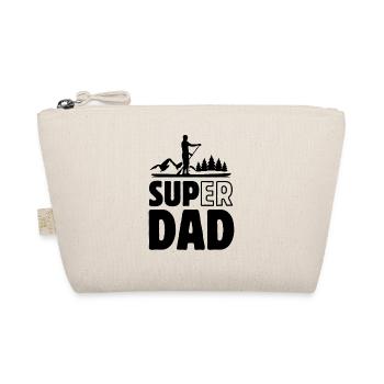 Super Dad - SUP Stand up paddling - Organic Pouch - nature - Front