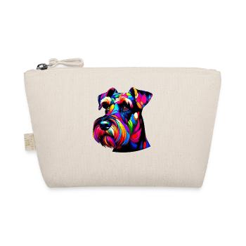 Schnauzer géant coloré Pop Art Schnauzers - Trousse biologique - nature - Devant