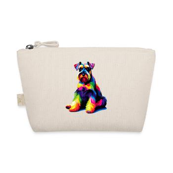 Schnauzer géant coloré Pop Art Schnauzers - Trousse biologique - nature - Devant