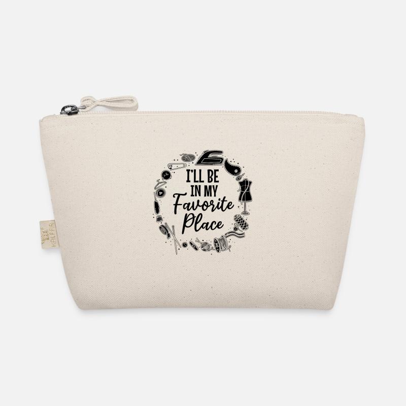 Je serai dans mon endroit préféré - Idées de couture Couture Trousse biologique