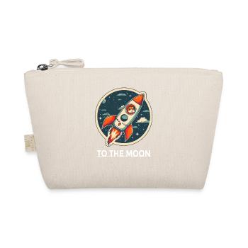 To The Moon Shiba Inu Rocket Crypto Hund Bitcoin. - Bio-Täschchen - Natur - Vorne
