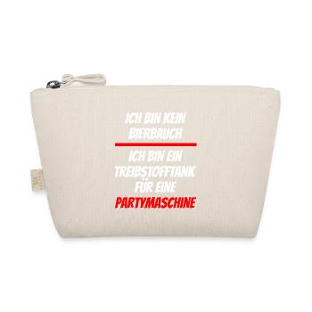 Ich Bin Kein Bierbauch Treibstofftank Partymaschin - Bio-Täschchen - Natur - Vorne
