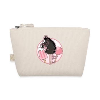 CHEVAL DE LOISIR - ROSE - CHEVAL SUR UN BÂTON - Trousse biologique - nature - Devant