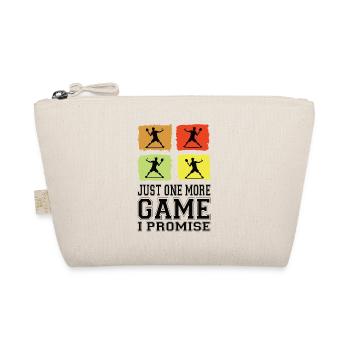 Just One More Game I Promise Pickleball - Bio-Täschchen - Natur - Vorne