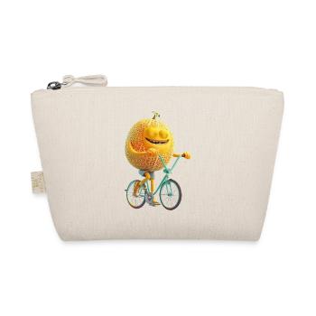 Melone Fahrrad - Bio-Täschchen - Natur - Vorne