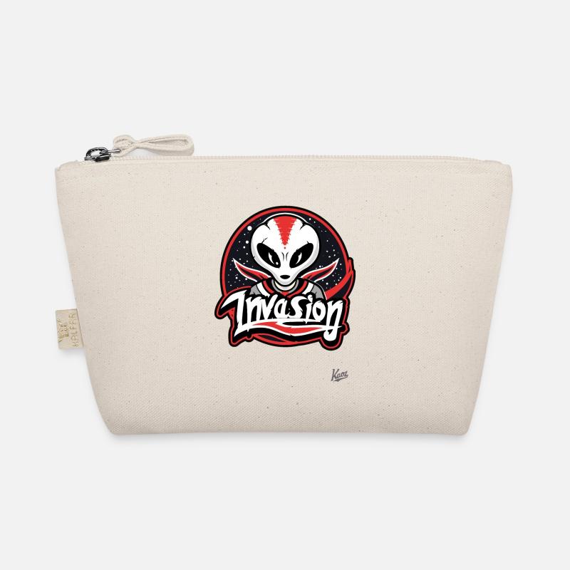 Alien-Invasion-Maskottchen Bio-Täschchen