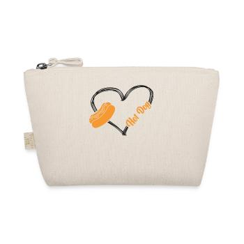 Hot Dog Adult Heart Hot Dog - Bio-Täschchen - Natur - Vorne