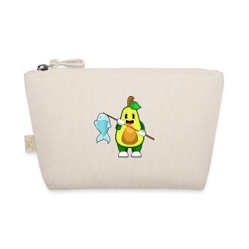 Avocado Angler Fish Fishing - Organic Pouch - nature - Front