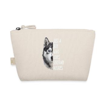 Sibirischer Husky - Bio-Täschchen - Natur - Vorne