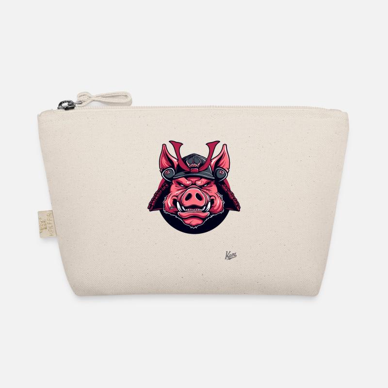 Shogun Samurai Pig Organic Pouch