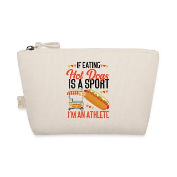 Hot Dog Adult If Eating Hot Dogs - Organic Pouch - nature - Front