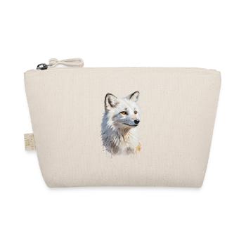 Majestueux renard arctique aquarelle - Trousse biologique - nature - Devant
