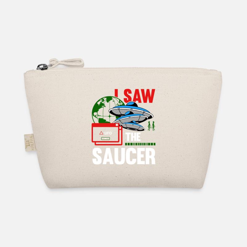 Alien, UFO, UAP, Space, Space Flying Object Organic Pouch