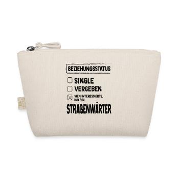 Road Maintenance Worker Relationship Status Road Maintenance Worker - Organic Pouch - nature - Front