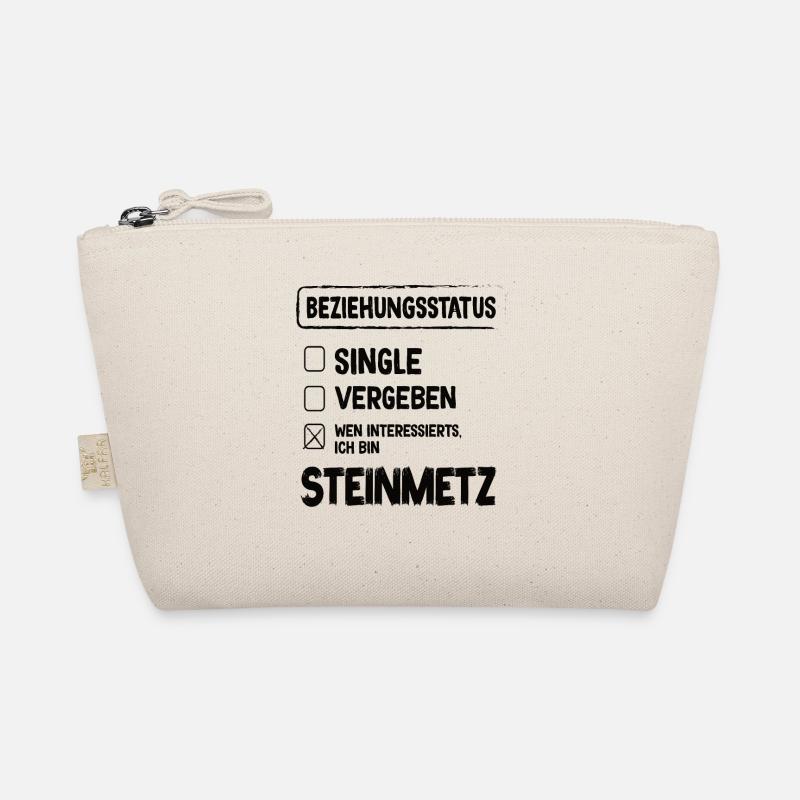 Steinmetz Beziehungsstatus Steinmetz Beruf - Bio-Täschchen - Natur