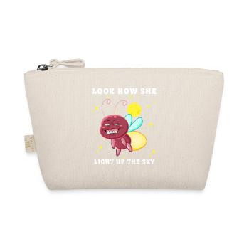 Look How She Lights Up The Sky Meme Firefly magic - Organic Pouch - nature - Front