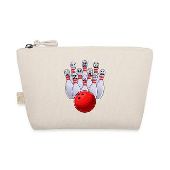 Bowler Sport Hobby Bowling Pin - Organic Pouch - nature - Front
