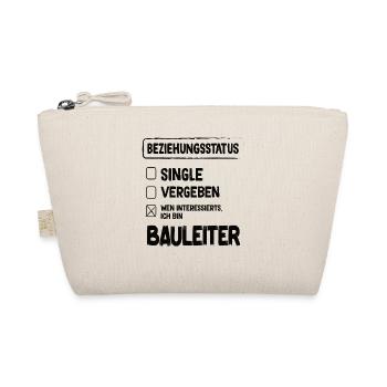 Construction Manager Relationship Status Construction Manager Construction Management - Organic Pouch - nature - Front
