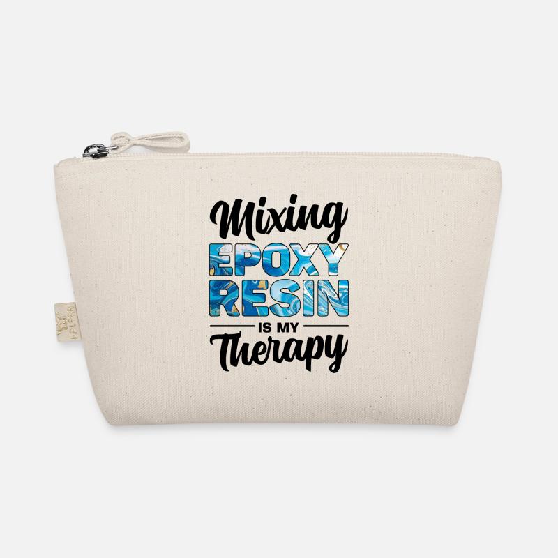 Funny epoxy resin saying Organic Pouch