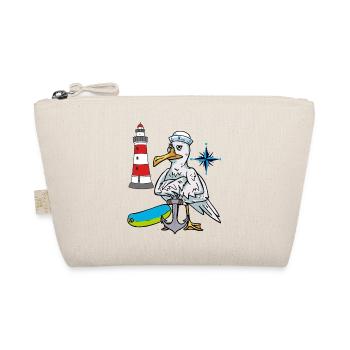 Seagull Seagulls Phare Boussole Seafarer Ahoy - Trousse biologique - nature - Devant