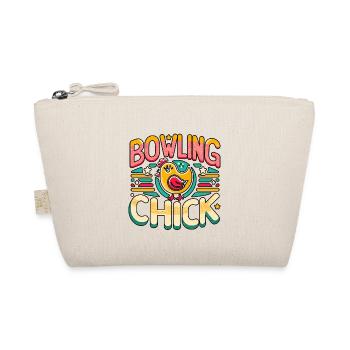 Bowling Chick 17 - Bio-Täschchen - Natur - Vorne