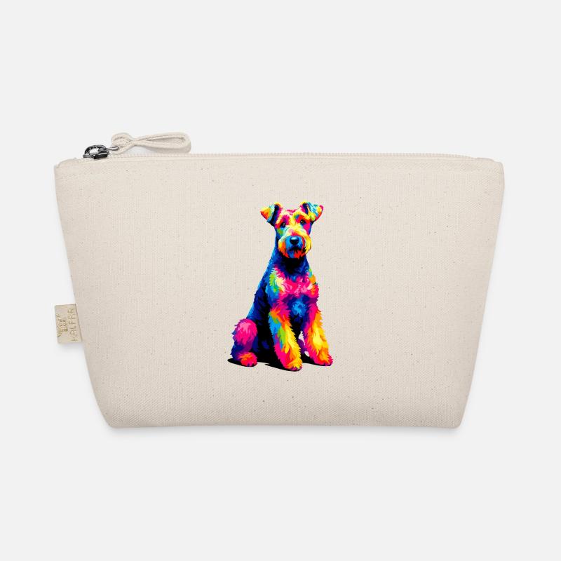 Terriers Terriers Colorés Pop Art Kerry Blue Terrier Trousse biologique