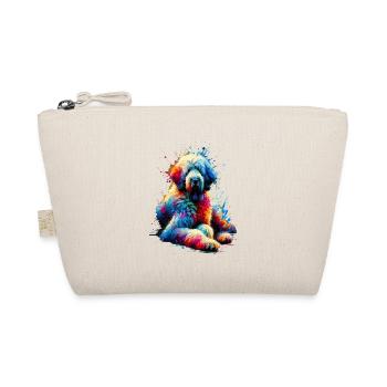 Colorful Splash Art Komondor Chien de berger hongrois - Trousse biologique - nature - Devant