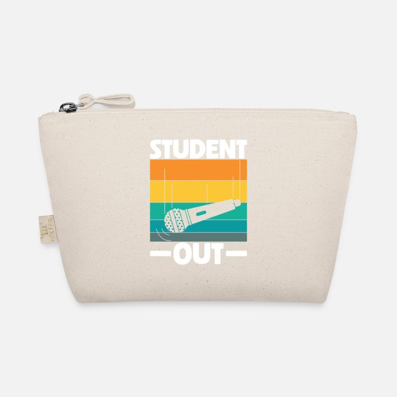 Student Out Mic Drop Abschluss im Ruhestand Bio-Täschchen