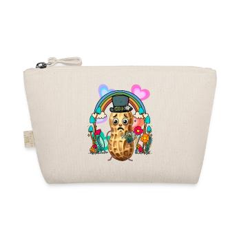 Peanut Rainbow Flowers Nature Lover - Organic Pouch - nature - Front