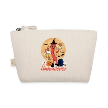 Hot Dog Adult Halloween Pun - Organic Pouch - nature - Front