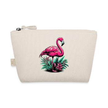 Flamingo - Bio-Täschchen - Natur - Vorne