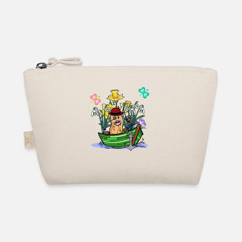 Aventure en bateau de printemps à la retraite Grand-père Nut Trousse biologique