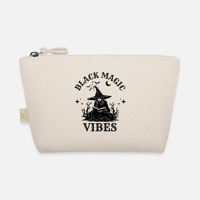 Black Magic Vibes Funny Witch Magic Organic Pouch