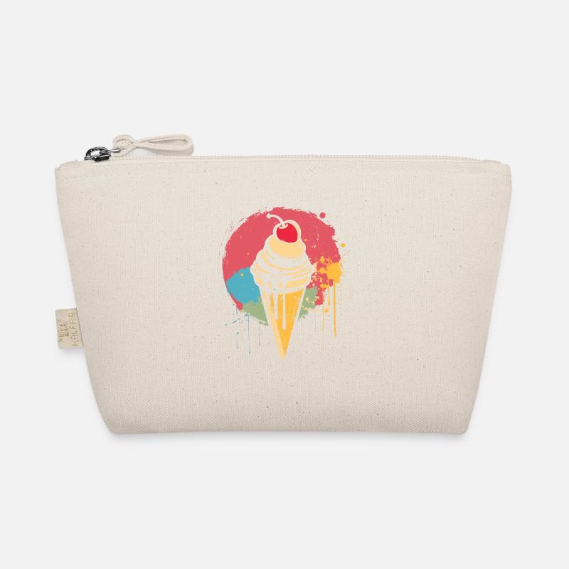 Eiswaffel Graffiti Bio-Täschchen