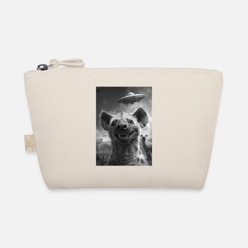 Ufo Selfie Hyena Organic Pouch