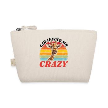 Giraffing Me Crazy - Organic Pouch - nature - Front