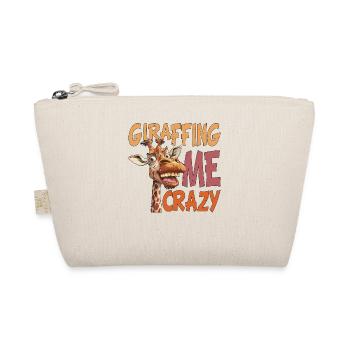 Giraffing Me Crazy 2 - Organic Pouch - nature - Front