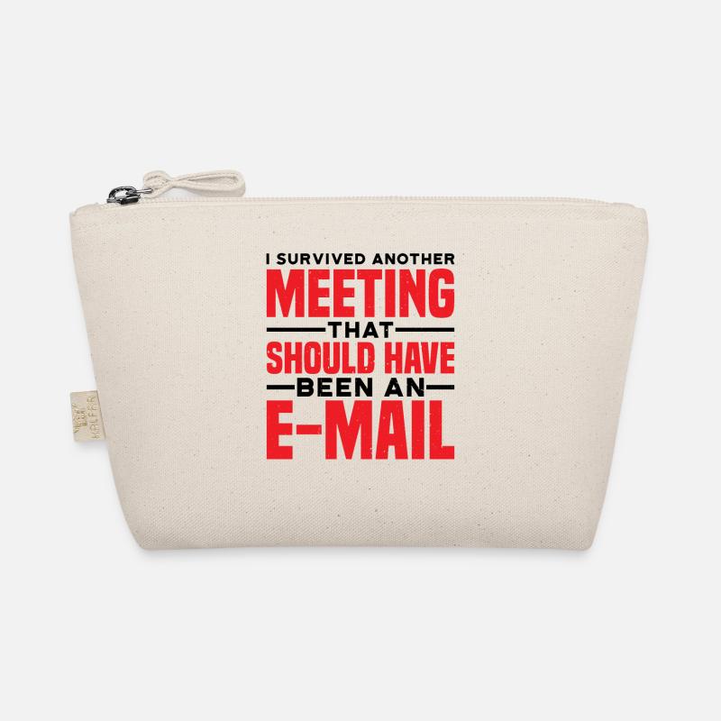 I Survived Another Meeting 81 Bio-Täschchen