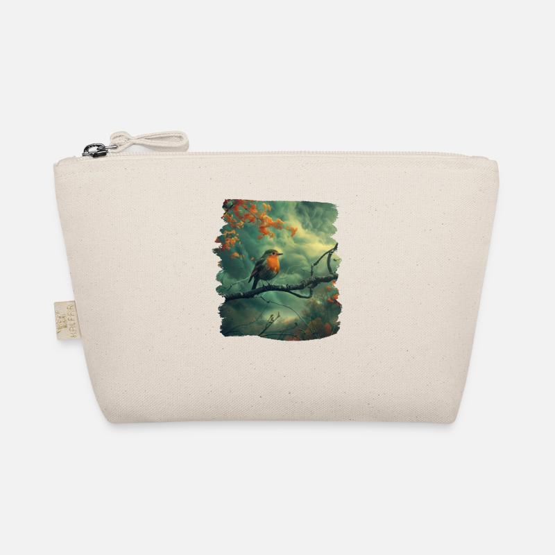 Robin Rotkehlchen Organic Pouch