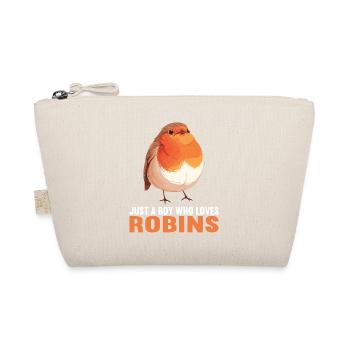 Robin Rotkehlchen - Bio-Täschchen - Natur - Vorne